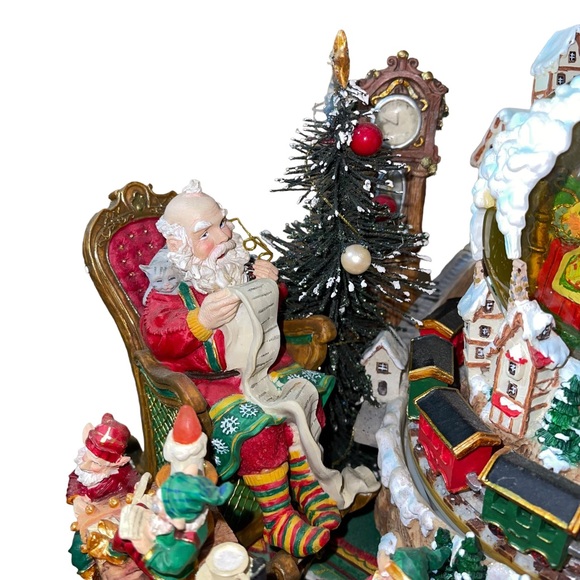 Grandeur Noel Christmas Musical Animated Water Globe Collectors Edition WORKS - Picture 4 of 15